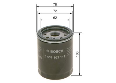 FILTRU ULEI BOSCH 0451103111 4