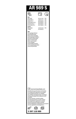 LAMELA STERGATOR BOSCH 3397118989 2