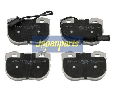 JAPANPARTS Stabdžių trinkelių rinkinys, diskinis stabdys