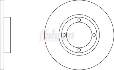 Fahren Brake Disc FBD6205
