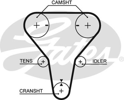 5512XS GATES Зубчатый ремень