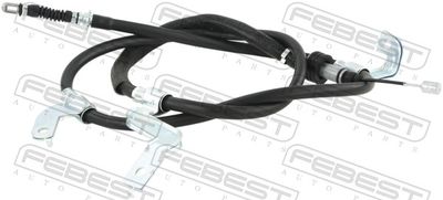 Тросик, cтояночный тормоз FEBEST 12100-SBDISCRH для HYUNDAI SOLARIS