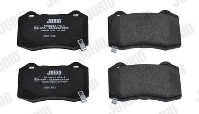 Brake Pad Set, disc brake 573623J