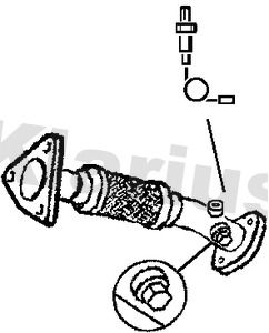 Rura wydechowa KLARIUS 301844