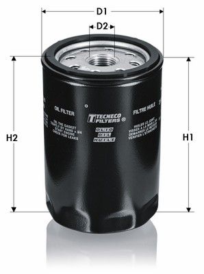 TECNECO FILTERS OL518 Масляный фильтр  для FIAT COUPE (Фиат Коупе)