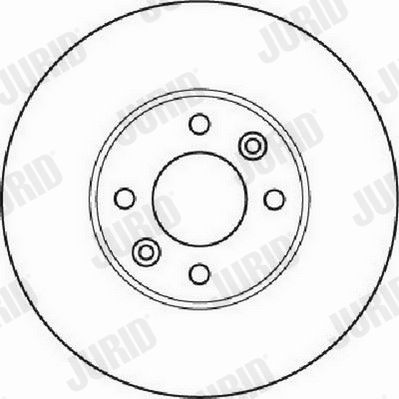 JURID 562233J Тормозные диски для RENAULT 21