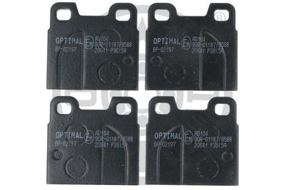 Комплект тормозных колодок, дисковый тормоз OPTIMAL BP-02197 для BMW 2500-3.3