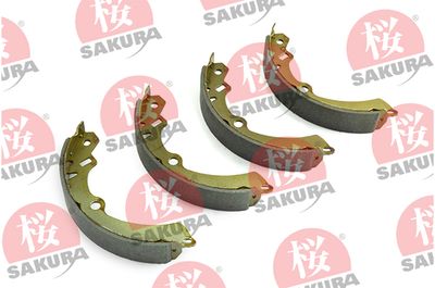 SAKURA 602-80-7030 Тормозные колодки барабанные  для SUZUKI VITARA Cabrio (ET, TA) 1.6 i 16V (TA02, SE416)