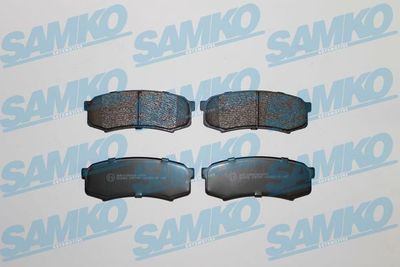 Комплект тормозных колодок, дисковый тормоз SAMKO 5SP749 для MITSUBISHI PAJERO