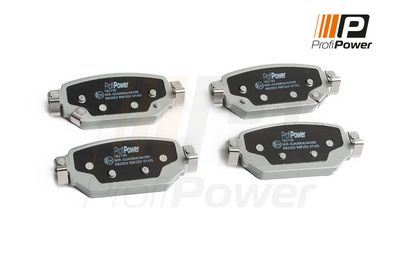stabdžių trinkelių rinkinys, diskinis stabdys 1B2190 ProfiPower