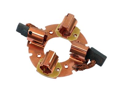 Halter, Kohlebürsten