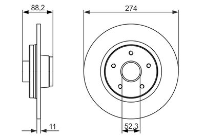 Brake Disc 0 986 479 695