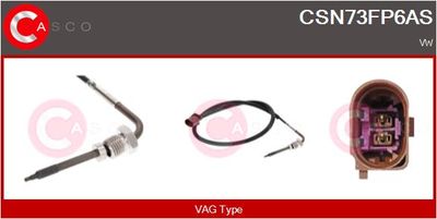 SENZOR TEMPERATURA GAZE EVACUARE