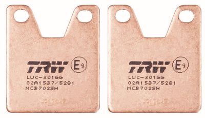 Plaquettes de frein TRW