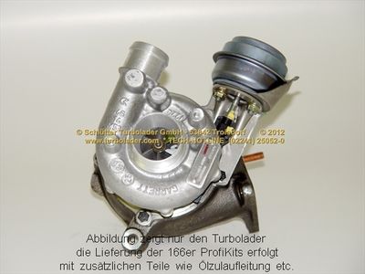 LADER AUFLADUNG SCHLÜTTER TURBOLADER 16600130 1