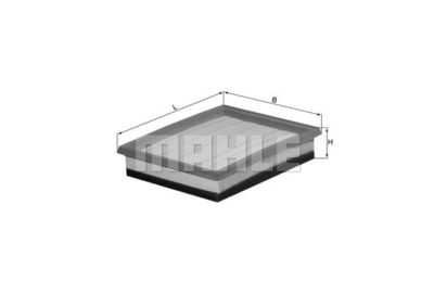 Luftfilter KNECHT LX 1036/2