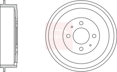 APEC Brake Drum DRM9976