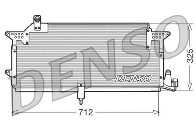 DENSO DCN32005 Радиатор кондиционера для VW PASSAT B3/B4 Variant (3A5, 35I)