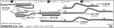 Układ wydechowy IMASAF 553000156