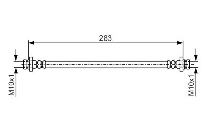 Brake Hose 1 987 481 163