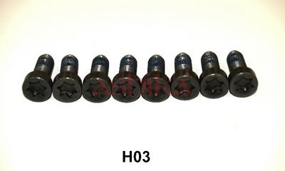 ASHIKA Schraube, Zahnkranzträger-Schwungrad