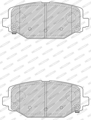 SET PLACUTE FRANA FRANA DISC FERODO FDB4778 2