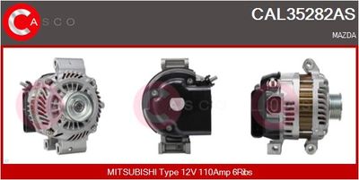 Генератор CASCO CAL35282AS для MAZDA CX-7