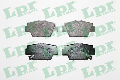 Комплект тормозных колодок, дисковый тормоз LPR 05P1038 для ACURA NSX