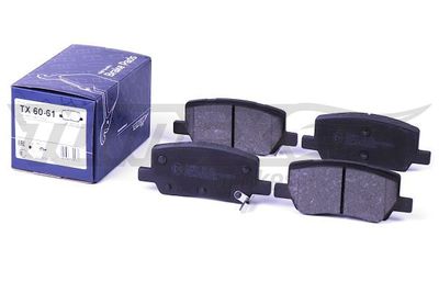 Sada brzdových doštičiek, kotúčová brzda TOMEX Brakes TX 60-61