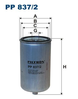 Fuel Filter PP 837/2