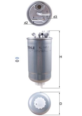 Fuel Filter KL 147/1D