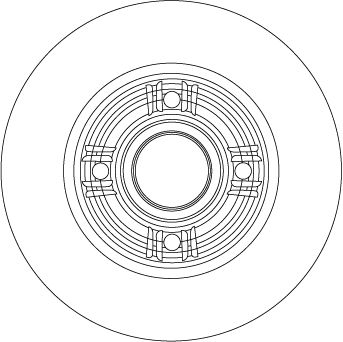 Brake Disc DF4274S