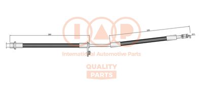 IAP QUALITY PARTS 708-17004 Тормозной шланг для TOYOTA YARIS (_P9_) 1.4 D-4D (NLP90_)