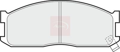 APEC Brake Pad Set, disc brake PAD534