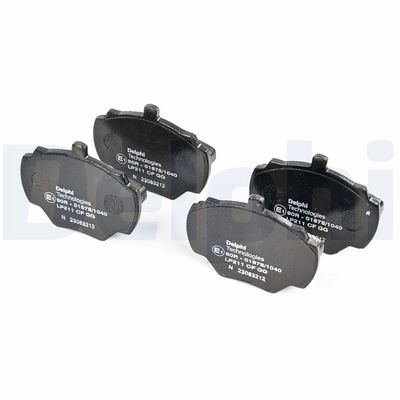 Brake Pad Set, disc brake LP211