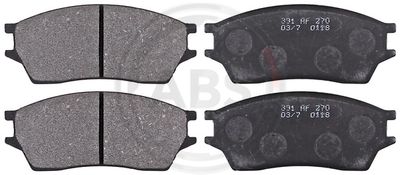 Комплект тормозных колодок, дисковый тормоз A.B.S. 36641 для HONDA PRELUDE