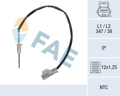 датчик, температура на изгорелите газове FAE 68645