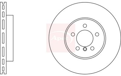 APEC Brake Disc DSK2724