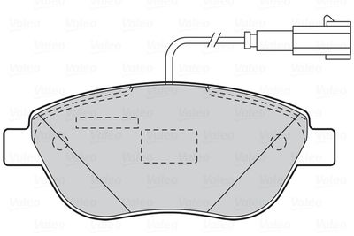 Brake Pad Set, disc brake 301050