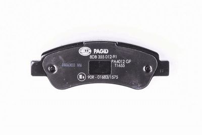 Brake Pad Set, disc brake 8DB 355 012-911