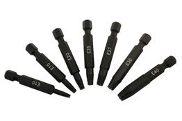 Laser Tools 5964 Extractor Set for Torx? Fixings 7pc