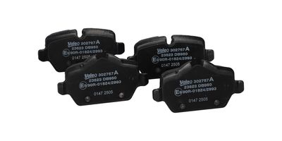 BREMSBELAGSATZ SCHEIBENBREMSE VALEO 302767A 25