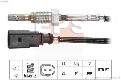 SENZOR TEMPERATURA GAZE EVACUARE