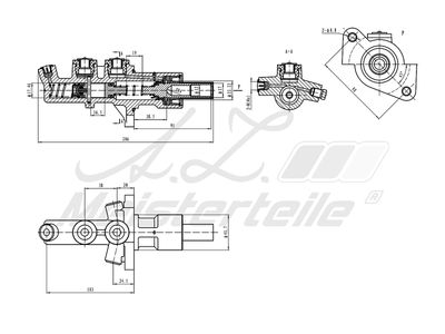 Спирачна помпа A.Z. Meisterteile AZMT-44-110-1050