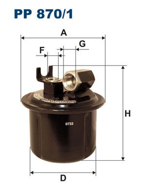 Fuel Filter PP 870/1