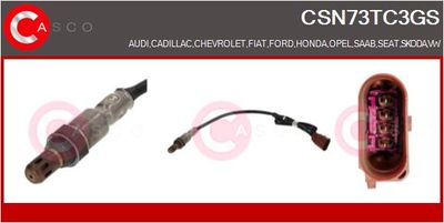 Lambda sonda CASCO CSN73TC3GS