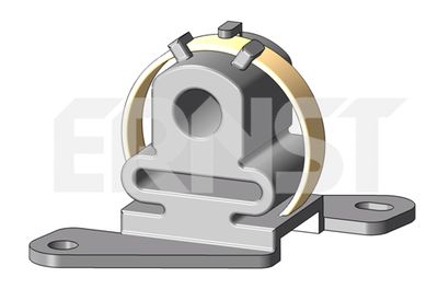 Uchwyt, system wydechowy ERNST 492744