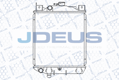 Радиатор, охлаждение двигателя JDEUS 042M12 для SUZUKI SWIFT