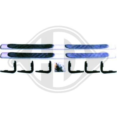Обшивка порога DIEDERICHS 2275032 для VW AMAROK