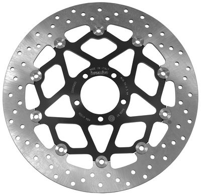 Brake disc Voor drijvend, 320/64x5mm 5x80mm, diameter bevestigingsgat 8,6mm, hoogte (tussenruimte) 0